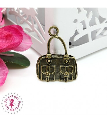 Charm / Pendentif "Sac Vintage"