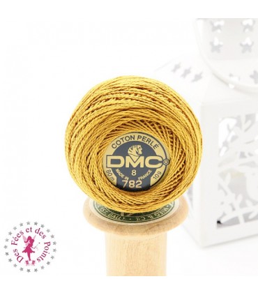 Coton Perlé DMC N° 8 - Caramel 782