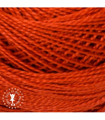 Coton Perlé DMC N° 8 - Orange 900