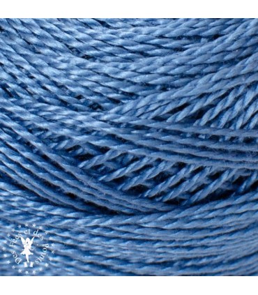 Coton Perlé DMC N° 8 - Bleu 322