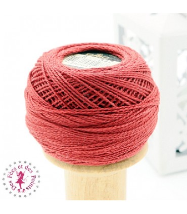 Coton Perlé DMC N° 8 - Rouge 347