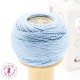 Coton Perlé DMC N° 8 - Bleu 813
