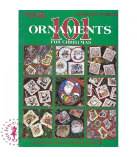 Leisure Arts N° 3016 - 101 Ornaments for Christmas