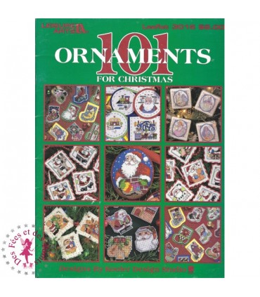 Leisure Arts N° 3016 - 101 Ornaments for Christmas