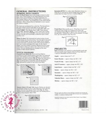 Leisure Arts No 2359 - Fingertip Friends for the Holidays