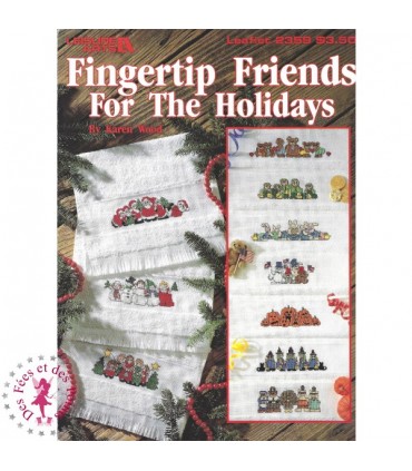 Leisure Arts No 2359 - Fingertip Friends for the Holidays
