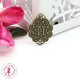 Charm / Pendentif "Médaillon Lettre M"