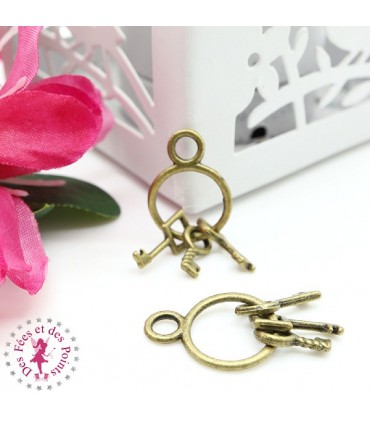 Charm / Pendentif "Les Trois Clés"