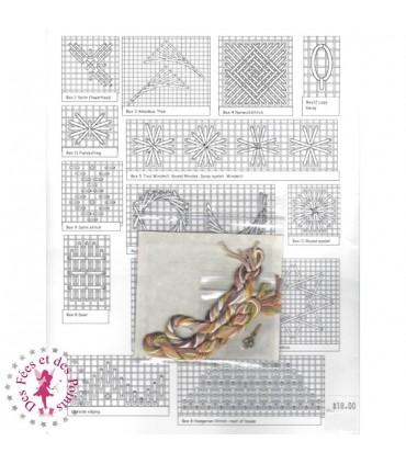 Kit Jeannette Douglas Designs - Take time to stitch