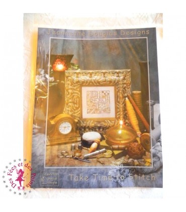 Kit Jeannette Douglas Designs - Take time to stitch
