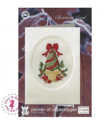 Kit Permin of Copenhagen/DMC - Christmas Card Topiaire