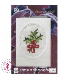 Kit Permin of Copenhagen/DMC - Christmas Card Houx