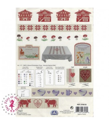 DMC - Idées à broder sur linges