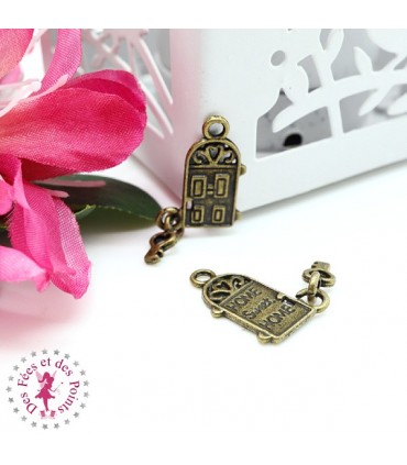 Charm / Pendentif "Home Sweet Home"