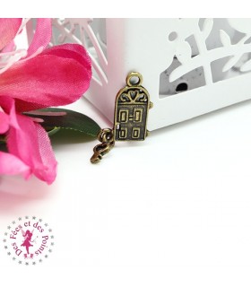 Charm / Pendentif "Home Sweet Home"