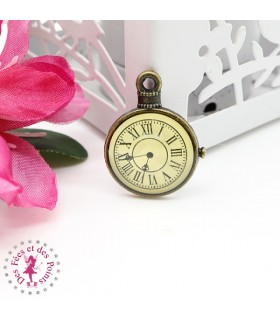 Charm / Pendentif "Pendule ancienne"