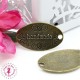 Plaque / Pendentif "Handmade"
