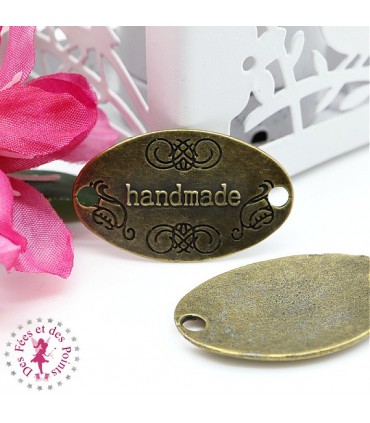 Plaque / Pendentif "Handmade"