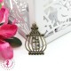 Charm / Pendentif "Cage à Piaf"