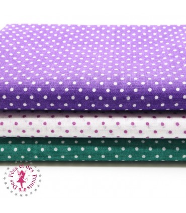 Coupon "Flashy" - Coton - 45 x 45 cm - 3 pièces