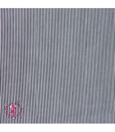 Coupons "Nuit étoilée" - Coton - 50 x 50 cm - 7 pièces - Rayures