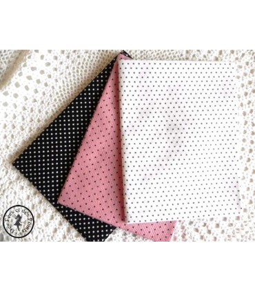 Coupons "Manhattan" - Coton - 45 x 45 cm - 3 pièces