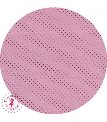 Coupons "Macarons" - Coton - 50 x 50 cm - 3 pièces - Rose