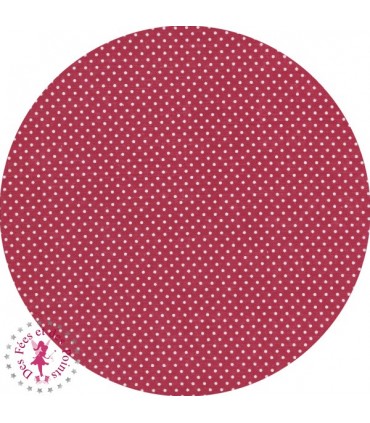 Coupons "Dauville" - Coton - 45 x 45 cm - 3 pièces - Rouge