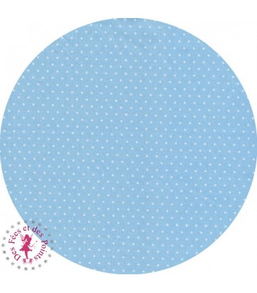Coupons "Pastel" - Coton - 45 x 45 cm - 3 pièces - Bleu ciel