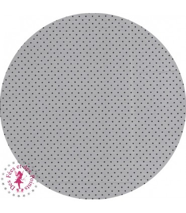 Coupons "Pastel" - Coton - 45 x 45 cm - 3 pièces - Gris