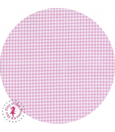 Coupons "Histoire de roses" - Coton - 45 x 45 cm - 8 pièces - Carreaux