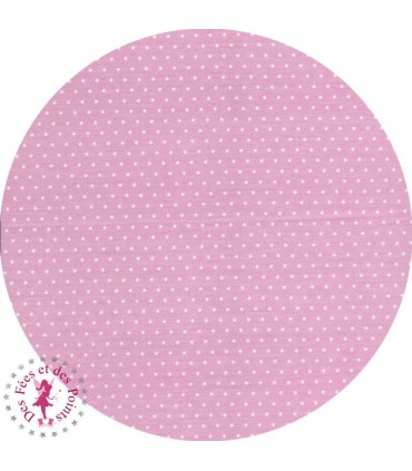 Coupons "Histoire de roses" - Coton - 45 x 45 cm - 8 pièces - Pois