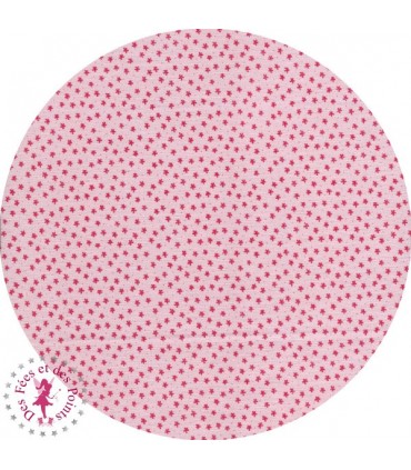 Coupons "Histoire de roses" - Coton - 45 x 45 cm - 8 pièces - Pois
