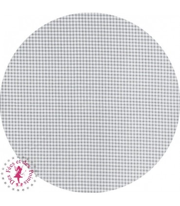 Coupons "Fairy" - Coton - 45 x 45 cm - 4 pièces - Gris