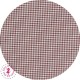 Coupons "Vanille Fraise Chocolat" - Coton - 45 x 45 cm - 4 pièces - Chocolat
