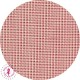 Coupons "Vanille Fraise Chocolat" - Coton - 45 x 45 cm - 4 pièces - Rouge
