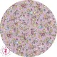 Coupons "Tendresse Rose" - Coton - 45 x 50 cm - 3 pièces - Fleurs