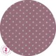 Coupon "Pluie de pois" - Coton/Lin - Rose & Nature - 45 x 50 cm - 1 pièce - Pois