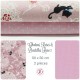 Coupons "Chatons, Roses & Dentelles" - Coton/Lin - Rose - 50 x 50 cm - 2 pièces