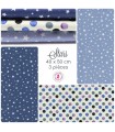 Coupons "Stars" - Coton - 40 x 50 cm - 3 pièces