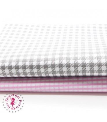 Coupons "Montmartre" - Coton - 45 x 45 cm - 2 pièces