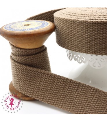 Sangle coton - 30 mm - 6 couleurs