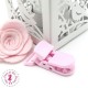 Pince Attache Tétine & Lolette - KAM - Rose Bébé - B18