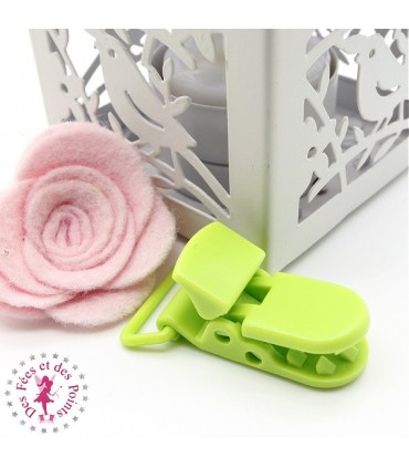 Pince Attache Tétine & Lolette - KAM - Anis - B44