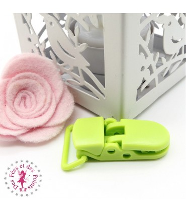 Pince Attache Tétine & Lolette - KAM - Anis - B44