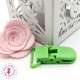 Pince Attache Tétine & Lolette - KAM - Vert Printemps - B14