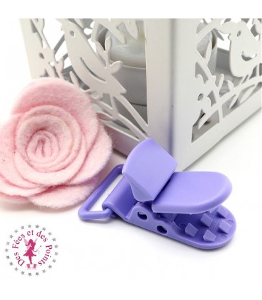 Pince Attache Tétine & Lolette - KAM - Lavande - B28