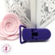 Pince Attache Tétine & Lolette - KAM - Violet - B35