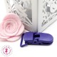 Pince Attache Tétine & Lolette - KAM - Violet - B35