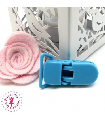 Pince Attache Tétine & Lolette - KAM - Turquoise - B46